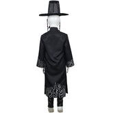 Kids Children KPop Demon Hunters (2025) Jinu Saja Boys Your Idol Black Set Outfits Cosplay Costume